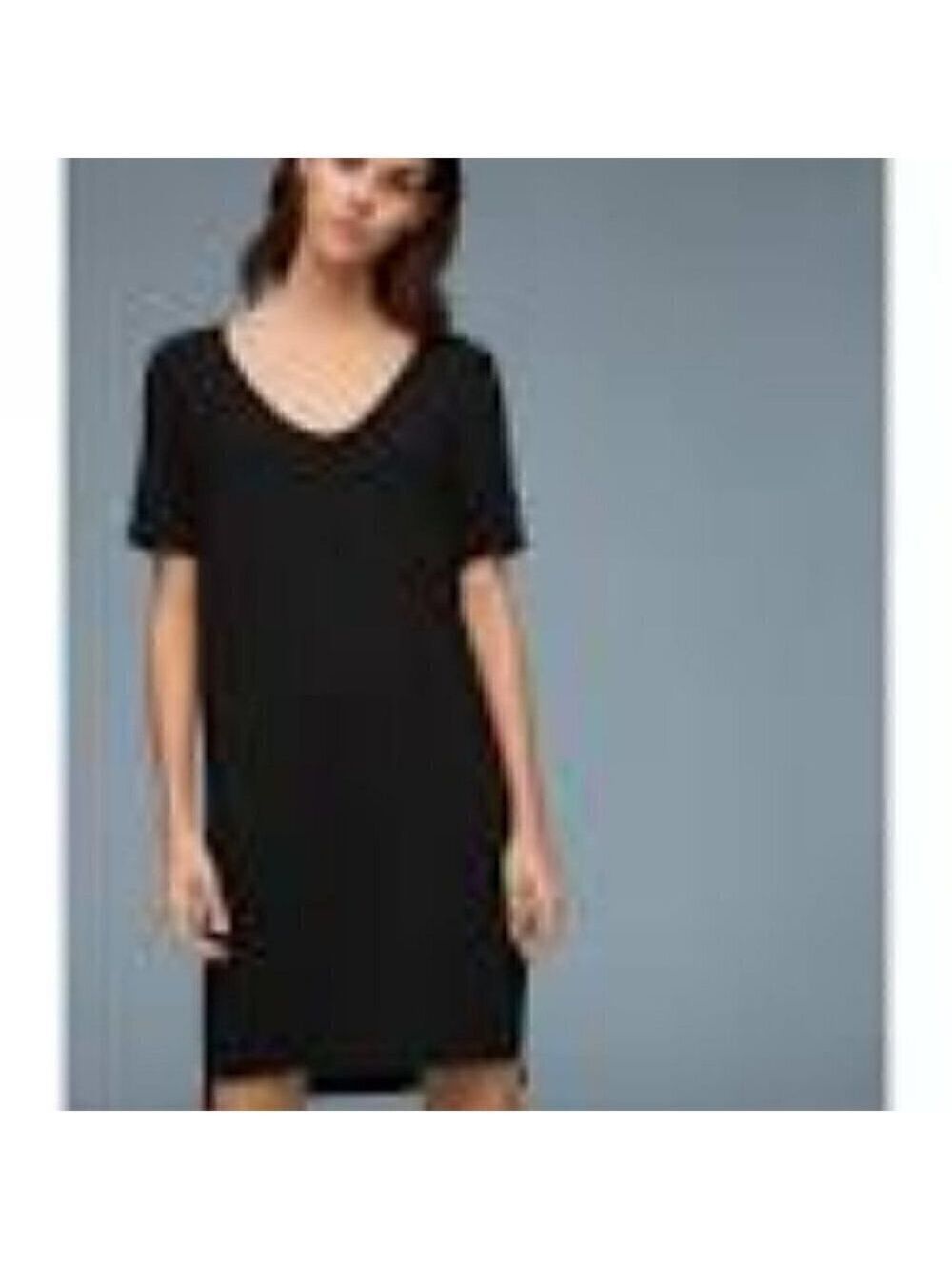 ARITZIA The Group by Babaton Sotomayor Black TShirt Dress Pocket Size XXS